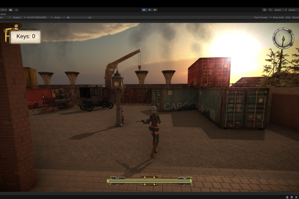 Steampunk Harbour, Stadtansicht