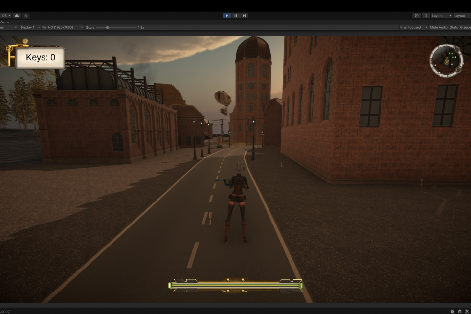 Steampunk Harbour, Nacht